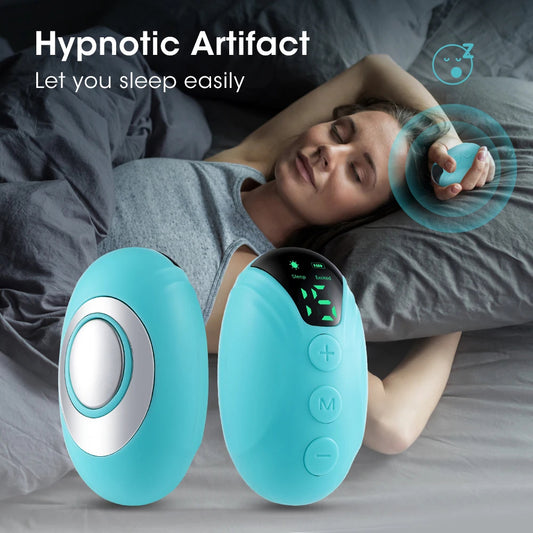 Smart Sleep Aid Device | Handheld Pulse Relaxation Tool