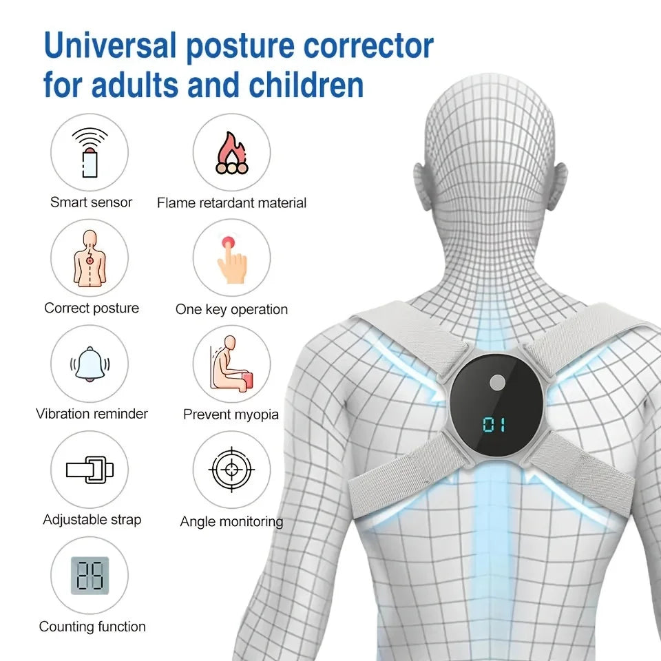 Smart Posture Corrector for Kids & Adults | Back Support