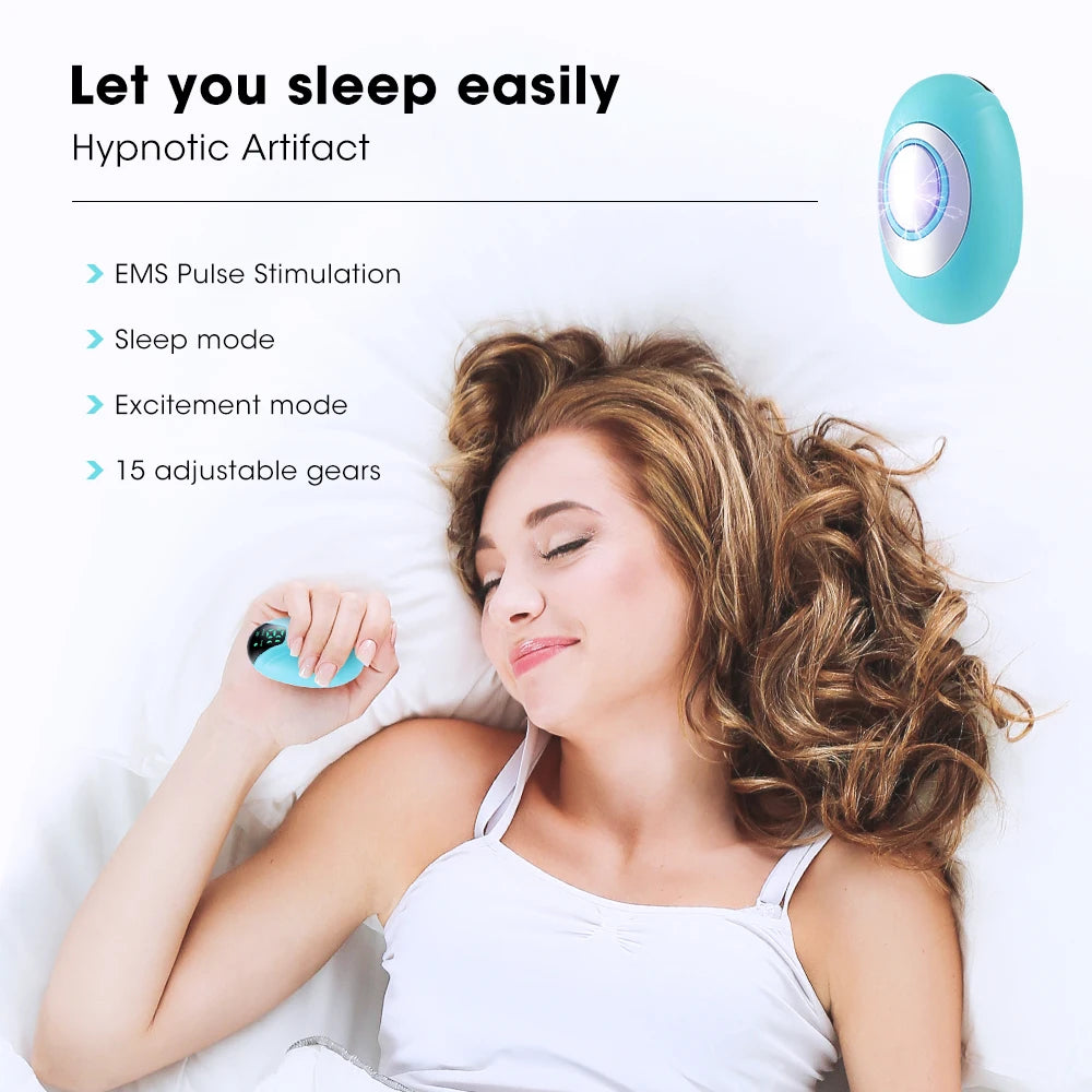 Smart Sleep Aid Device | Handheld Pulse Relaxation Tool