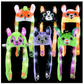 Halloween Themed Popping Ear Light Up Hat For Kids - Assorted